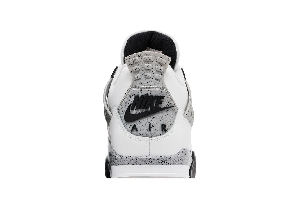 Air Jordan 4 Retro OG Nike White Cement Couro Branco