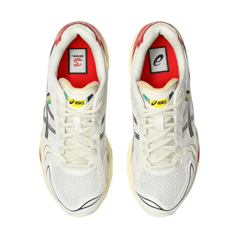 Asics Gel-Kayano 14 x Senna White Red Branco