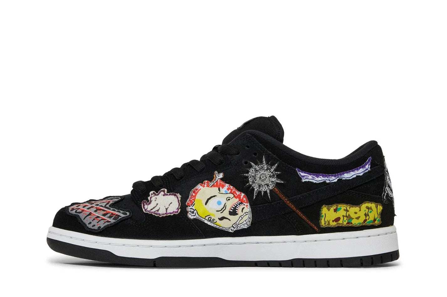 Neckface x Nike SB Dunk Low Pro Black Preto