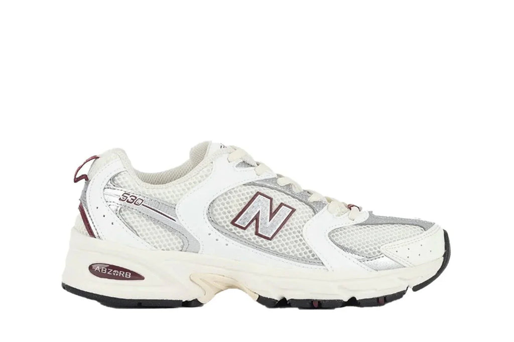 New Balance 530 Sea Salt White Mercury Red Branco
