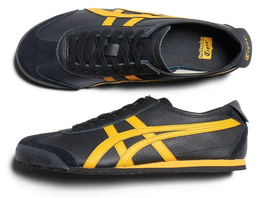 Onitsuka Tiger Mexico 66 Black Yellow Black