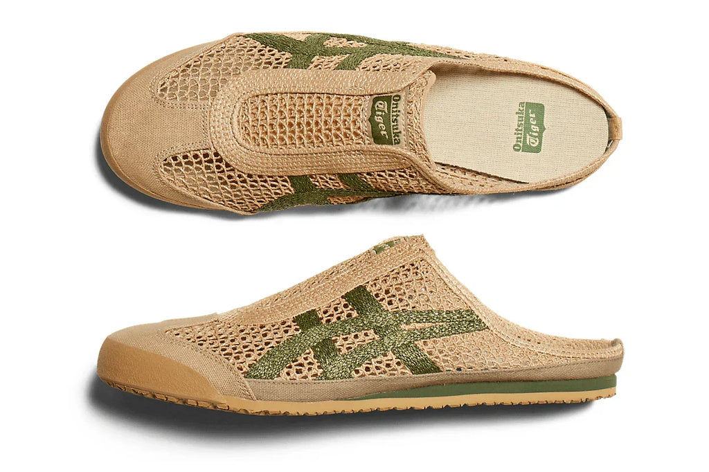 Onitsuka Tiger Mexico 66 Sabot Beige Green Beige