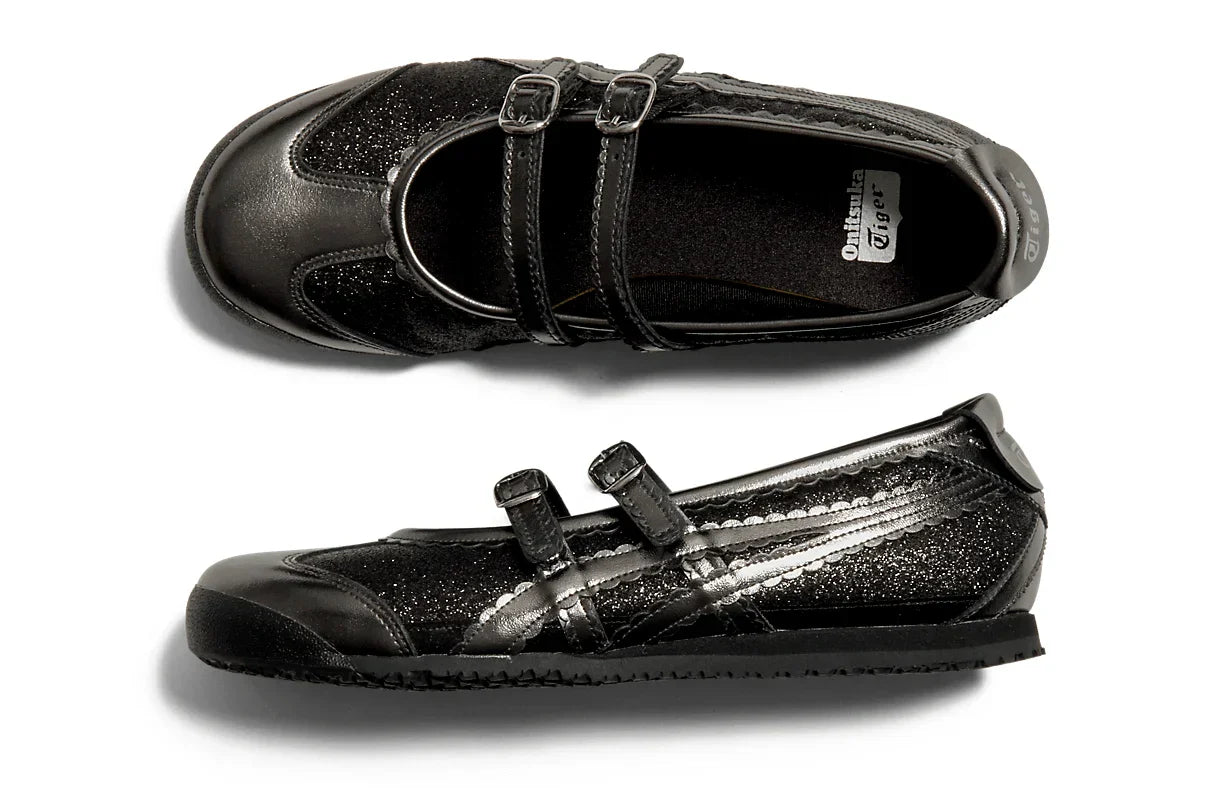 Onitsuka Tiger Mexico 66 TGRS Black/Gunmetal Glitter Pack Black
