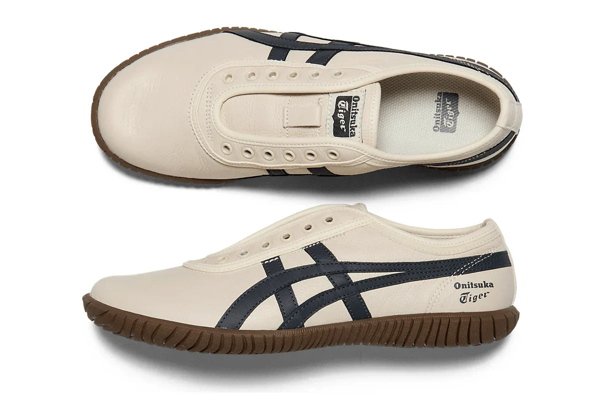 Onitsuka Tiger Tsunahiki Slip-On Birch/Indigo Navy Beige